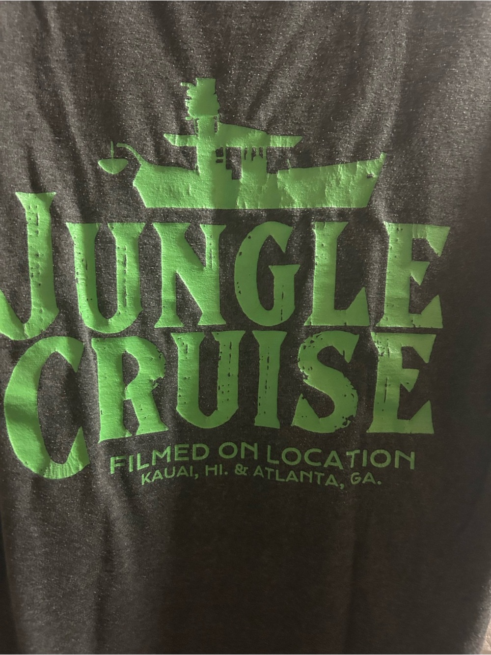Disney 2018 Jungle Cruise Movie Film Crew The Rock T-Shirt
